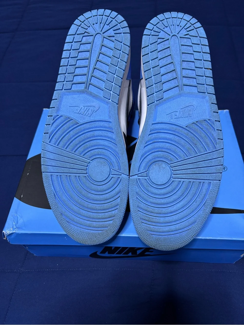 Jordan 1 Retro High OG UNC Toe 2023 Size 12